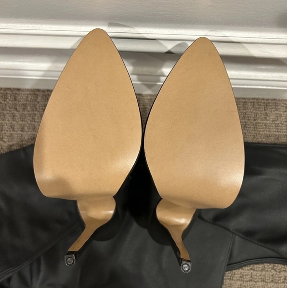 Leather Works Black Leather Platform Boots - Picture 5 of 6